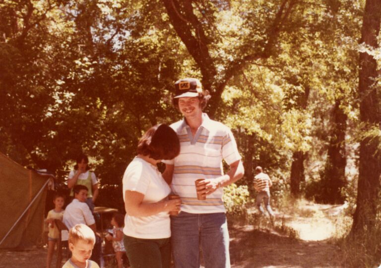 Reunion July 1979 Hazel and Roger Higginson