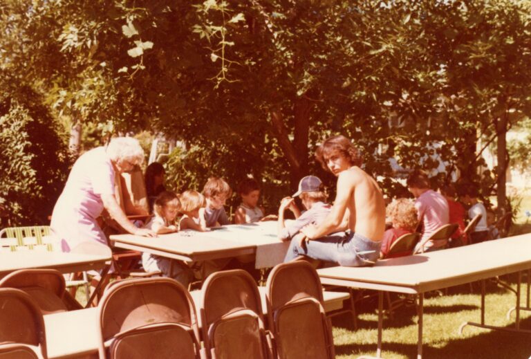 Reunion July 1979 far left Jessie Lowe far right Earl Ray Lowe